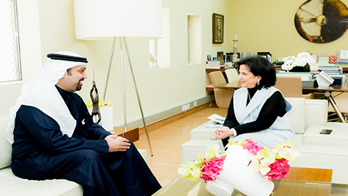 معالي رئيسة هيئة البحرين للثقافة والآثار تستقبل معالي وزير المالية والاقتصاد الوطني
