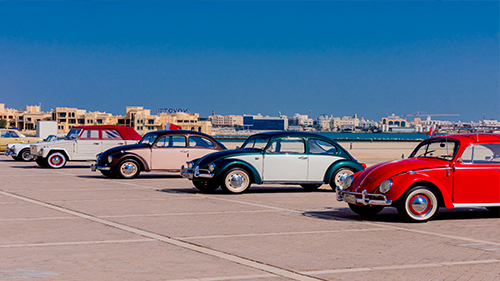 بتعاون ما بين هيئة الثقافة ونادي البحرين للسيارات، معرض السيارات الكلاسيكية في متحف البحرين الوطني

