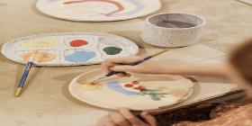 Painting of Pottery for Kids