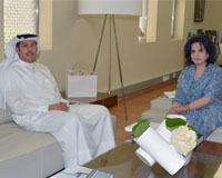 H.E Shaikha Mai receives EDB Chief Executive; Importance of culture in sustainable development highlighted
