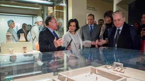 H.E Shaikha Mai Inaugurates In the Land of Dilmun, Where the Sun Rises” Exhibition At the State Hermitage Museum, St Petersburg

