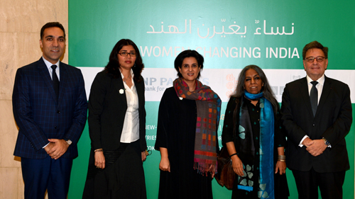 Organized by BNP Paris In cooperation with Culture Authority, Bahrain Museum hosts “ Women Changing India” exhibition

