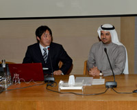 Archeologist Dr. Masashi Abe presents results of the first & second missions at Wadi as-Sail tomorrow
