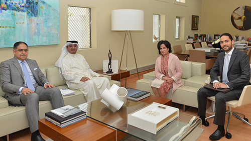 H.E Shaikha Mai Receives Al-Seef Properties’ CEO 