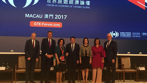H.E Participates in the Global Tourism Economy Forum 2017, China 