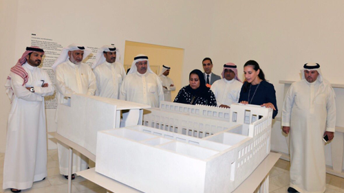 H.E Shaikha Mai receives Muharraq Municipal Council Delegation, H.E : Beauty is not limited to one symbol, it is marriage between art and identity


