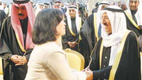 H.E Attends the Inauguration of Shaikh Abdullah Al-Salem Cultural Centre, Kuwait

