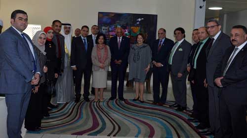 H.E Receives The Egyptian Parliamentary Delegation

