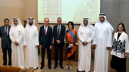 H.E Shaikha Mai receives a Delegation from Bahrain’s Chamber of Commerce & Industry, Manama City as World Heritage List site discussed


