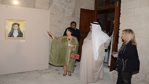 Dual Art Masterpieces by H.E Shaikha Mai Al Khalifa & H.E Shaikh Khalid Bin Ali Al Khalifa, Showcased at “ Through Their Eyes” Exhibition at Al-Hedaya Khalifiyah School