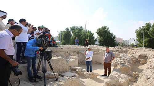 Bahrain Culture Authority Unveils First Archaeological Proof of Christian Monastery   in Samaheej Area, Muharraq 