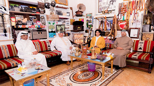 Director General of Culture and Arts Visits Private Heritage and Artifacts Collectors 
