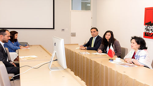 H.E Shaikha Mai’s Online Virtual Meeting with CEO International Participation Operations at Expo 2020 Dubai
Bahrain’s Pavilion’s latest developments discussed
