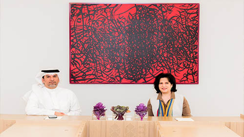 لبحث عدد من مشاريع تجميل وتشجير مناطق حول البحرين، معالي رئيسة هيئة الثقافة تستقبل الرئيس التنفيذي للمجلس لأعلى للبيئة
