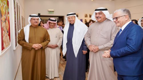 مركز الفنون يدشّن المعرض الشخصي للدكتور وليد قانوش

