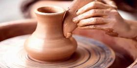 Pottery on the Wheel 
