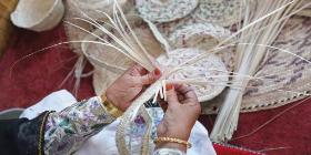 Saff - Palm Tree Leaves Weaving (Qafa with the Cover)