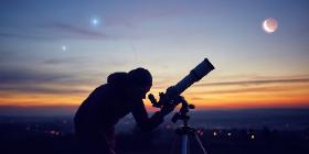 Astronomy Night: Planet Alignment and Observing Venus Under the Moonlight
