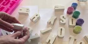 The Young Artisan - My name in Gypsum Workshop