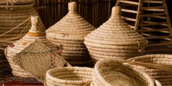 Basket Weaving House Opening