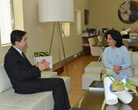 Minister of Culture Receives Chinese Ambassador; 

HM King Hamad Bin Isa Al-Khalifa’s Visit lauded