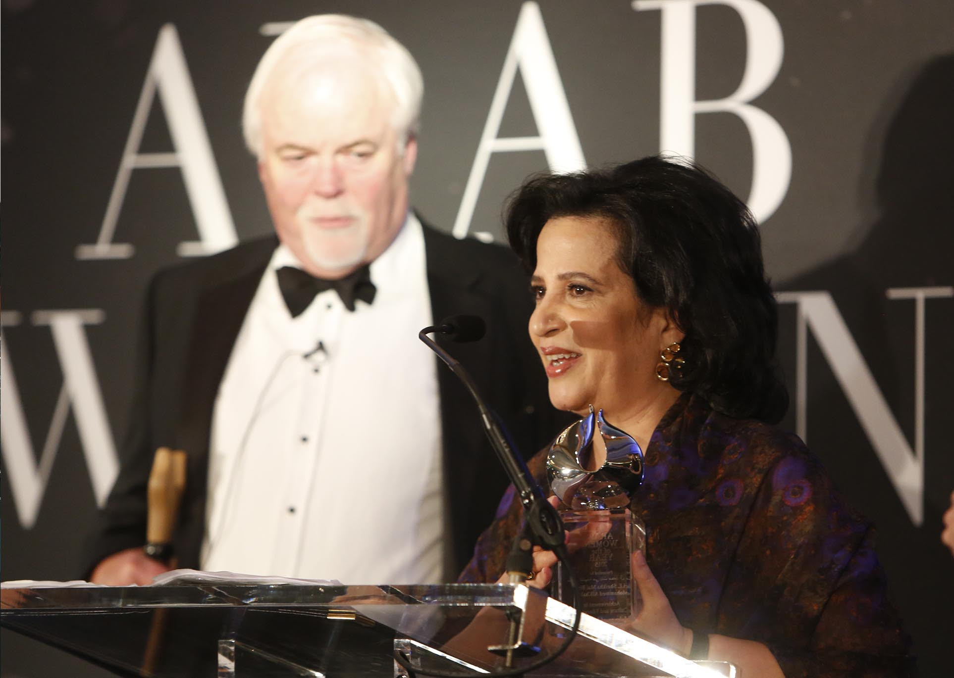 Arab Women of the Year Awards 2015 in London, H.E: &ldquo;The award reflects Bahrain&rsquo;s leadership, trust and belief in women.&rdquo;
