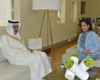 H.E Shaikha Mai Receives Saudi Ambassador
