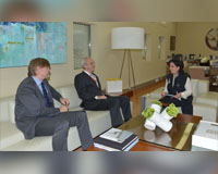 H.E Shaikha Mai Receives the New US Ambassador
