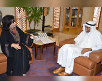 H.E Shaikha Mai’s Meets with Islamic Development Bank Chairman
