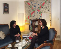 During a Recent Visit to Paris, H.E Shaikha Mai Met French President Cultural Advisor 