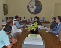 H.E Shaikha Mai receives pottery craftsmen delegation, H.E: &ldquo;The pottery industry is part of Bahraini heritage.&rdquo;
