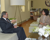 H.E Shaikha Mai bint Mohammed Al-Khalifa Receives Russian Ambassador