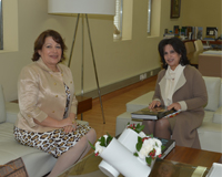 H.E Shaikha Mai Receives Newly-Appointed Egyptian Ambassador

