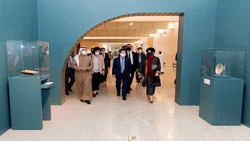 Korean Parlement President Visits Bahrain National Museum
