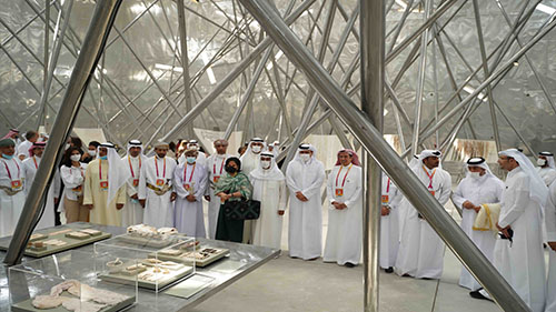 The Kingdom of Bahrain inaugurated its National Pavilion - “Density Weaves Opportunity” at Expo 2020 Dubai 
