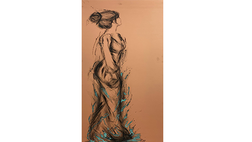 The Art Center Hosts “Visual Memoirs: Between Figuration and Abstraction” Exhibition by Rachid Al- Araifi

