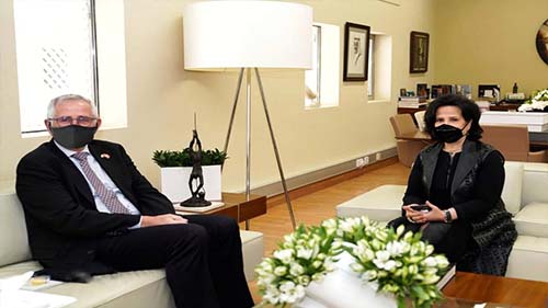 H.E Shaikha Mai Receives His Excellency Ambassador of Denmark

