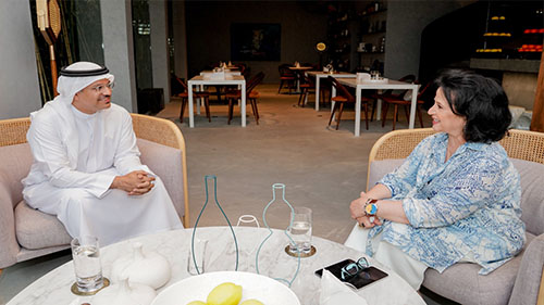 A Meeting between H.E Shaikha Mai and His Excellency the New President of Bahrain Authority for Culture and Antiquities, A determined confirmation to continue following the path of major cultural achievements for the sake of the glorious Kingdom

