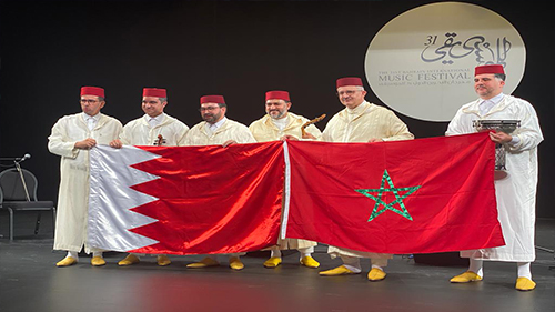 The Second Day of the Festival Celebrated the Moroccan Music Repertoire, A Unique artistic Experience at the Cultural Hall as part of the 31st Bahrain International Music Festival

