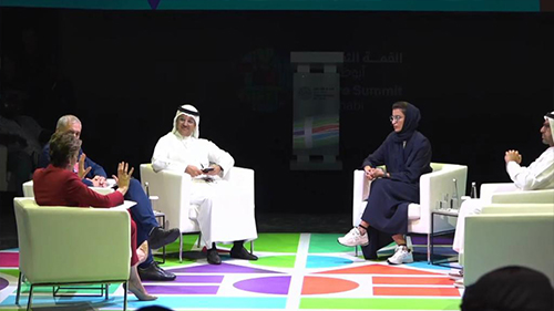 The President of Bahrain’s Culture Authority Participates in the 5th Edition of the Abu Dhabi Cultural Summit

