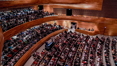 A Pioneering Joint Initiative between Bahrain Culture Authority and the Ministry of Education, Featuring an educational musical concert show by the Bahrain Philharmonic Orchestra hosted by the Bahrain National Theater

