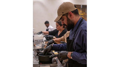 “Muharraq Supper Club” Initiative Offering Delicious Tasting Experience, To the public of dishes prepared by Chef Yousif Qamber at the Archaeologies of Green Pavilion in Muharraq

