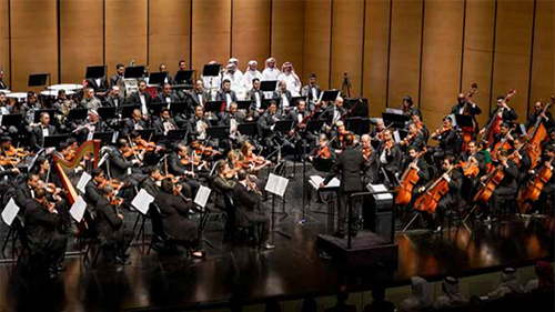 With Inspiring Music Pieces from the East and from the West, The Bahrain Philharmonic Orchestra, led by Maestro Mubarak Najem, mesmerized the audience at the Bahrain National Theater

