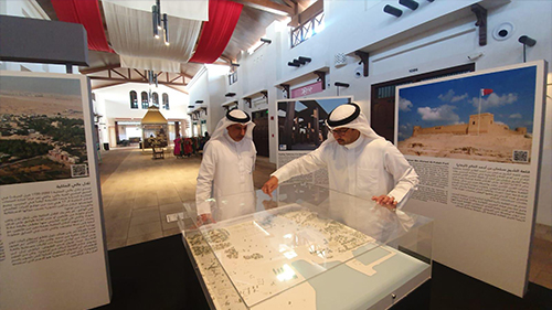 “Features of Bahrain Civilization” Exhibition, Held this time in Muharraq’s Suq Al-Baraha, continues to attract visitors to discover the deeply—rooted ancient heritage of the Kingdom of Bahrain

